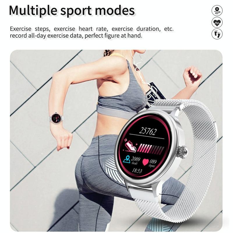 Waterproof Women Menstrual Cycle Smart Watch Gold 7