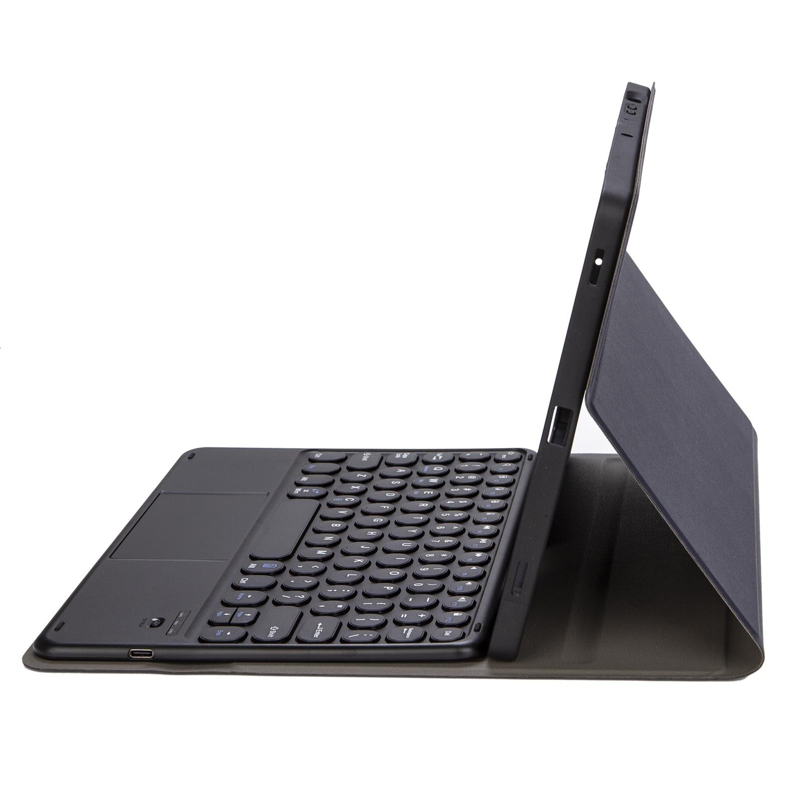 2022 Ipad 10.9 Lambskin Bluetooth Keyboard Case With Pen Slot - Gold 12