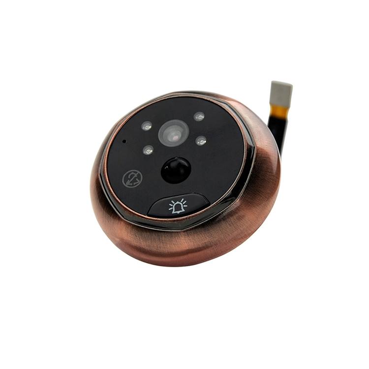 Smart Doorbell With 4.3 Tft Screen 3.0Mp Camera Night Vision Motion Detection And 32Gb Tf Card Support - Gold 7