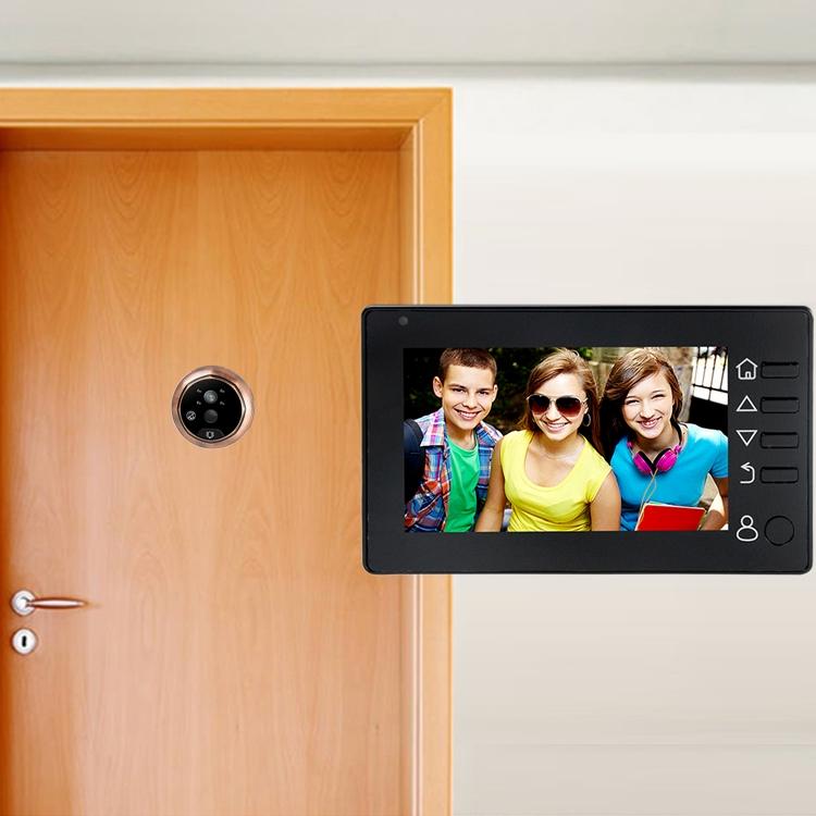 Smart Doorbell With 4.3 Tft Screen 3.0Mp Camera Night Vision Motion Detection And 32Gb Tf Card Support - Gold 10