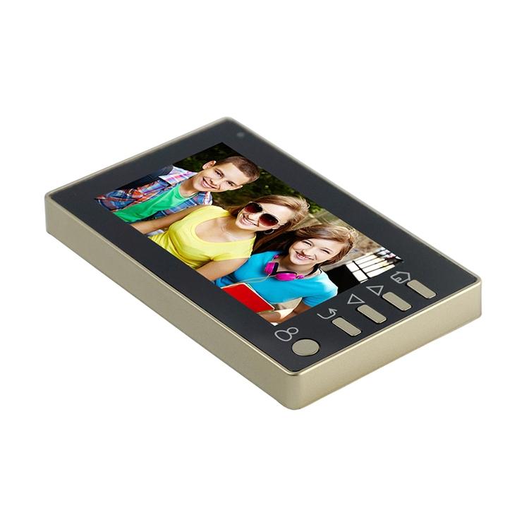 Smart Doorbell With 4.3 Tft Screen 3.0Mp Camera Night Vision Motion Detection And 32Gb Tf Card Support - Gold 13