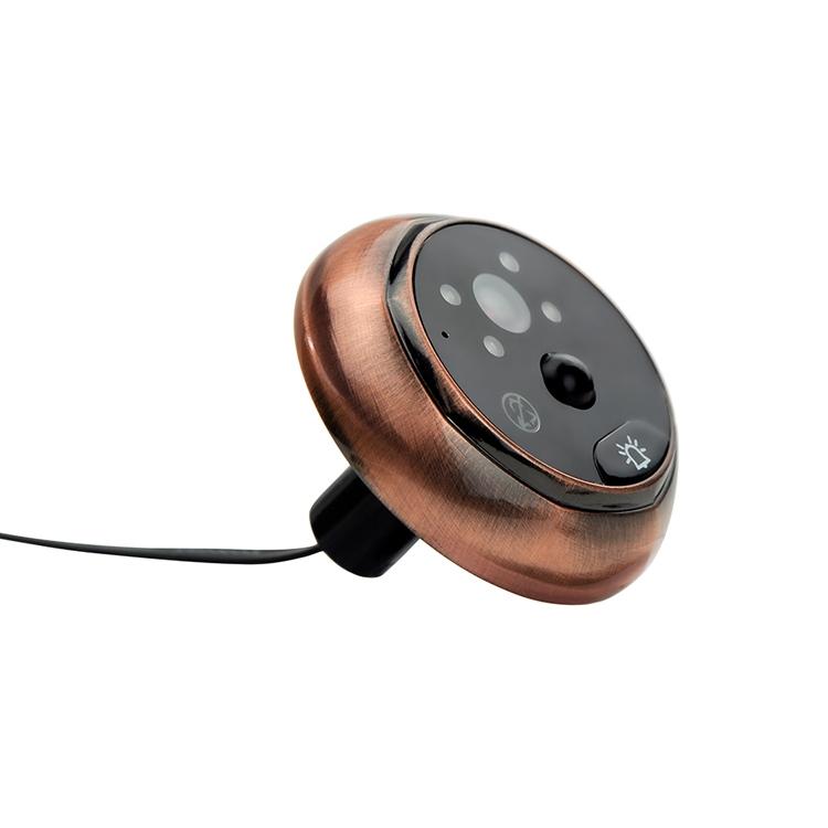 Smart Doorbell With 4.3 Tft Screen 3.0Mp Camera Night Vision Motion Detection And 32Gb Tf Card Support - Gold 14