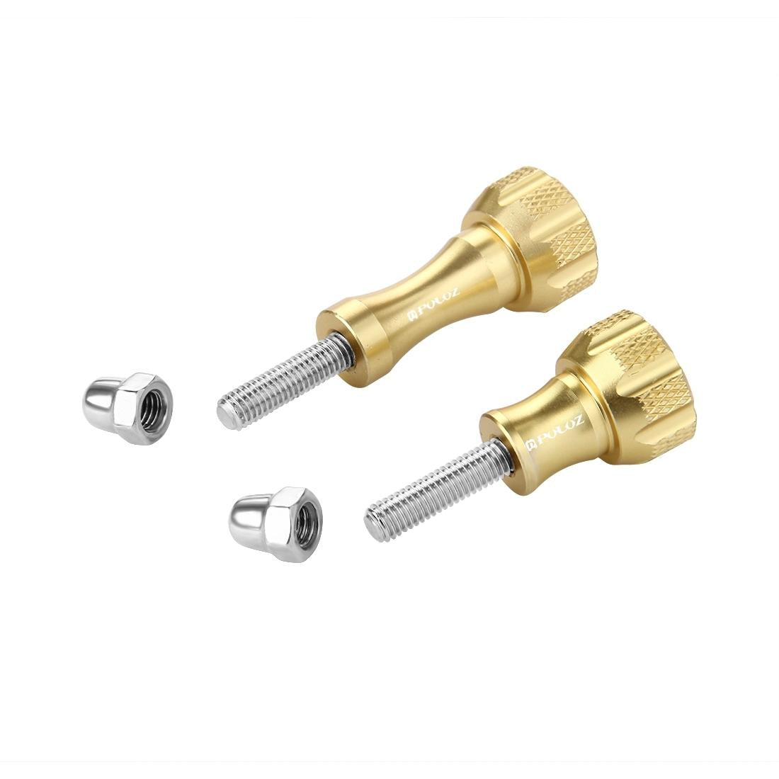 Aluminum Thumb Knob Set for Gopro Insta360 Dji Action Cameras - Gold 4