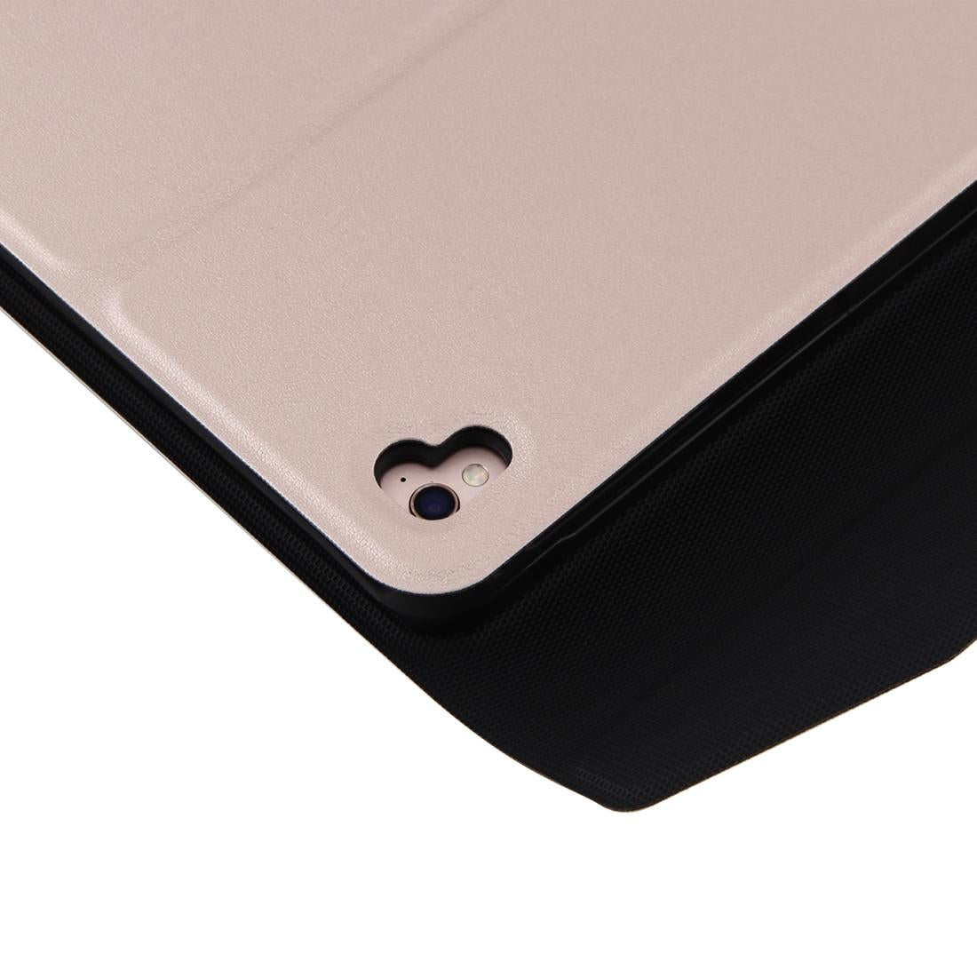 Bluetooth Keyboard & Leather Tablet Case For Ipad Air / Pro 9.7 - Detachable Water Repellent Magnetic Sleep Function 3-Gear Angle Adjustment Pen Slot - Gold 13
