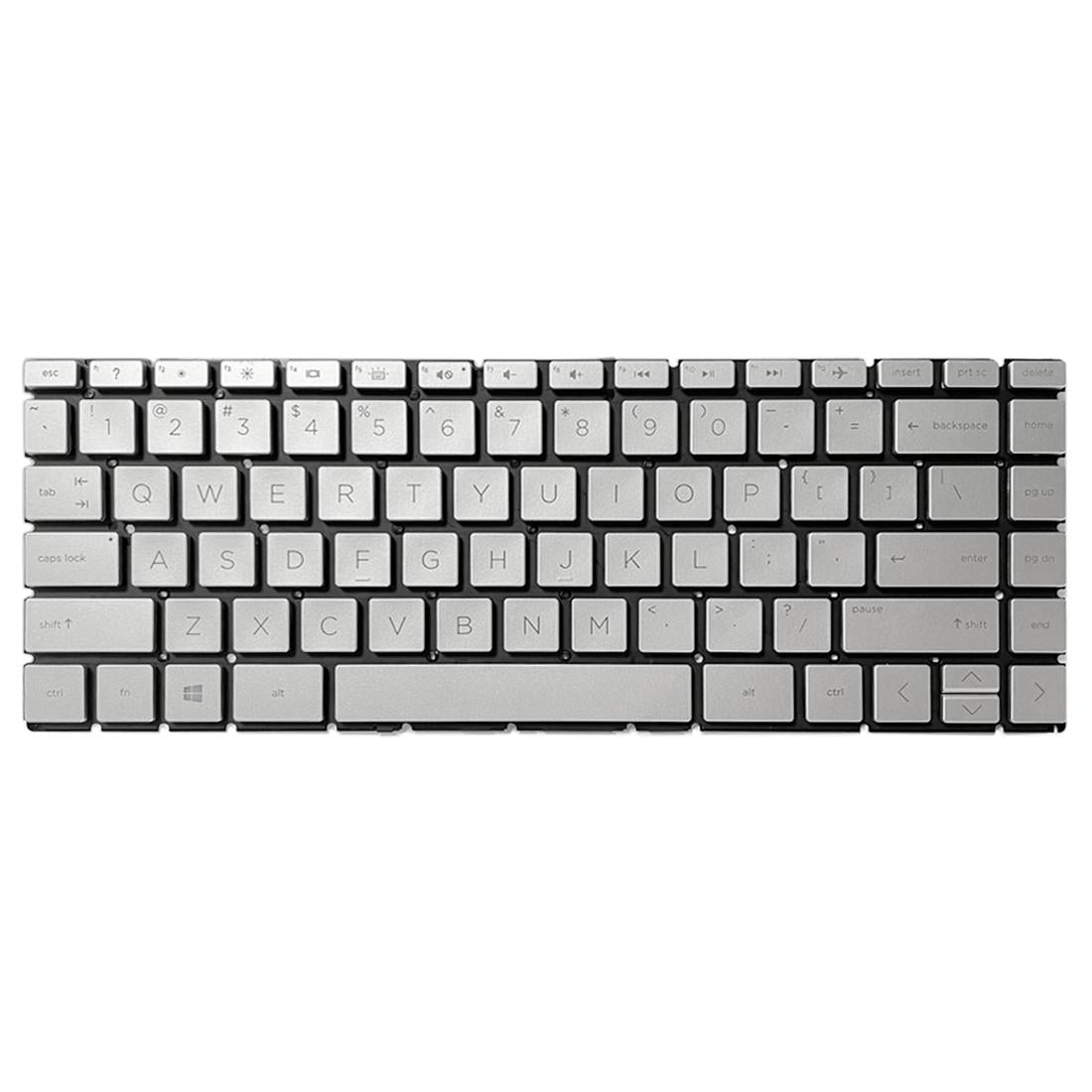 Backlit us Keyboard for Hp Pavilion X360 14 Laptops - Gold 7