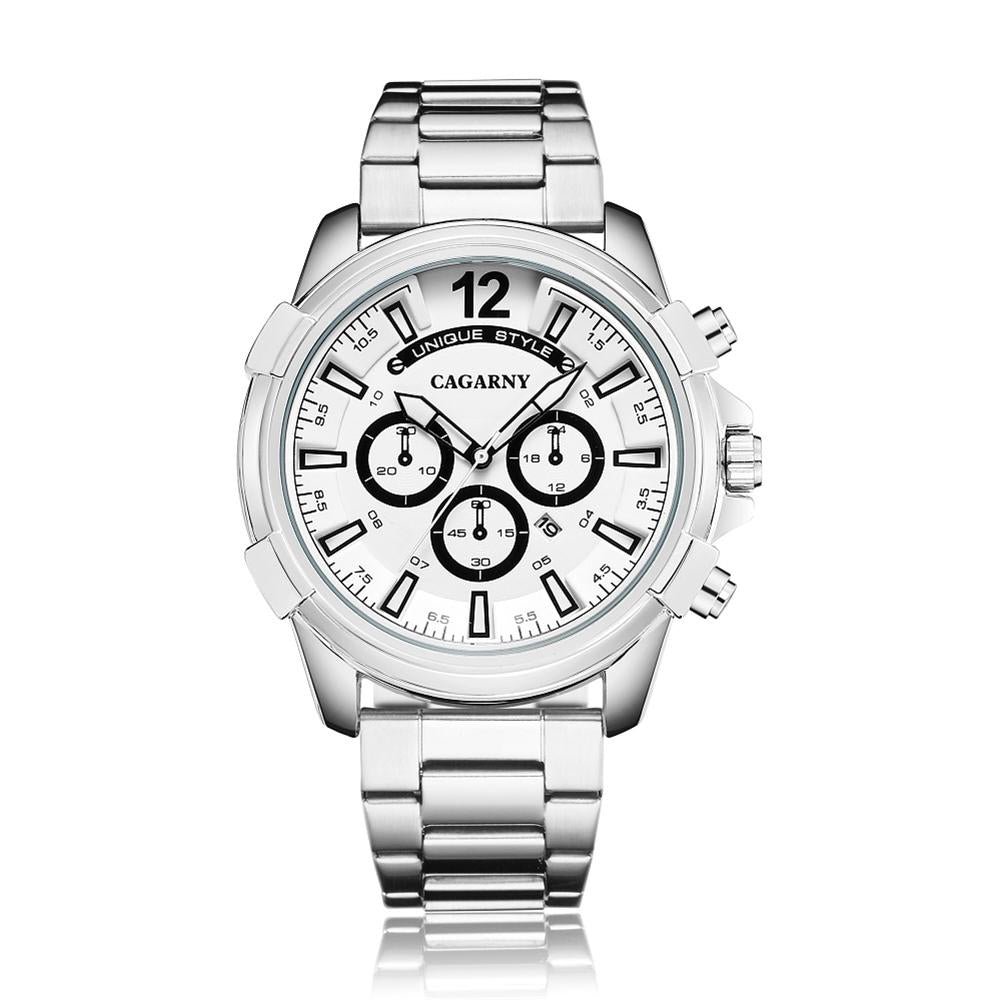 Stainless Steel Waterproof Quartz Watch - Fashionable Design - Wa6884J 3