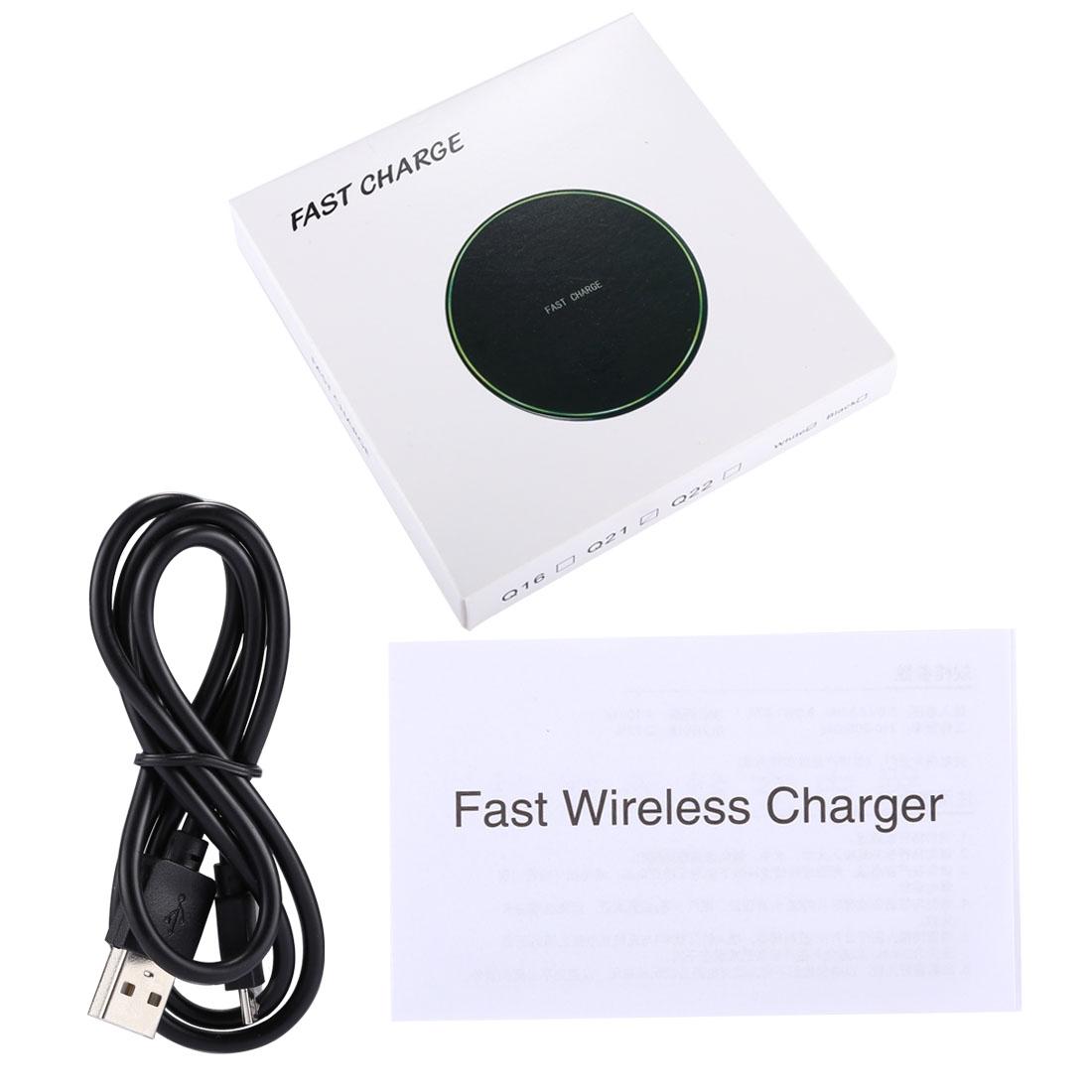 Quick Charge Wireless Charger With Led Indicator - Gold 10
