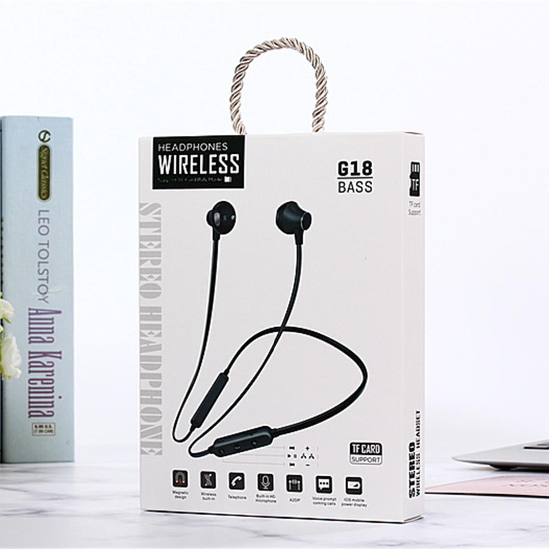 Sport Wireless Bluetooth 5.0 Earphones - Mg-g18 4.2 - Gold 6