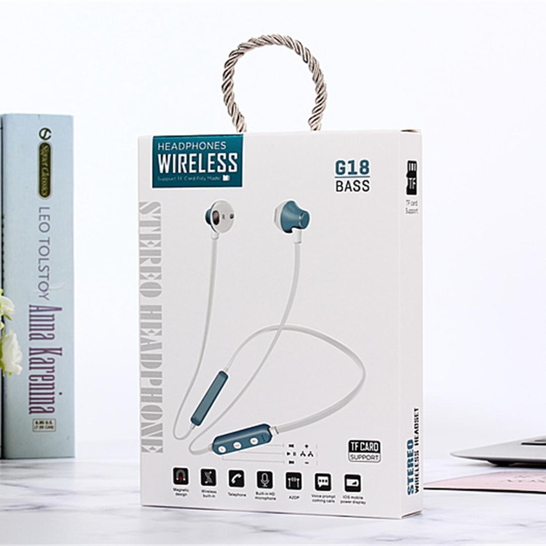Sport Wireless Bluetooth 5.0 Earphones - Mg-g18 4.2 - Gold 11