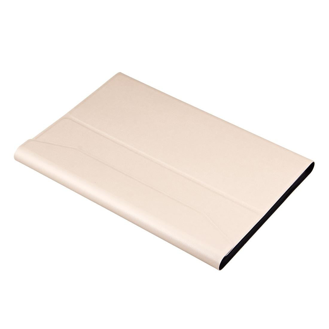 Aluminum Keyboard & Leather Tablet Case For Ipad Pro 10.5 / Air 2019 - Bluetooth Detachable Water Repellent - Gold 8
