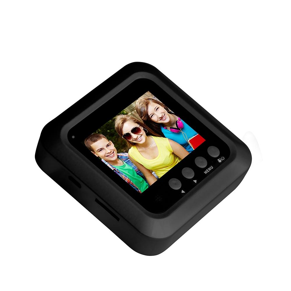 2.4 Screen 2.0Mp Security Camera With Night Vision And Video Recording - No Disturb Peephole Viewer - Gold 3