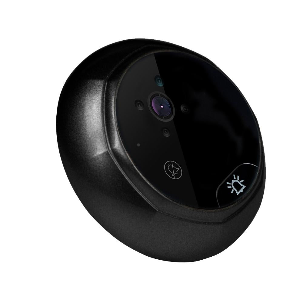 2.4 Screen 2.0Mp Security Camera With Night Vision And Video Recording - No Disturb Peephole Viewer - Gold 5