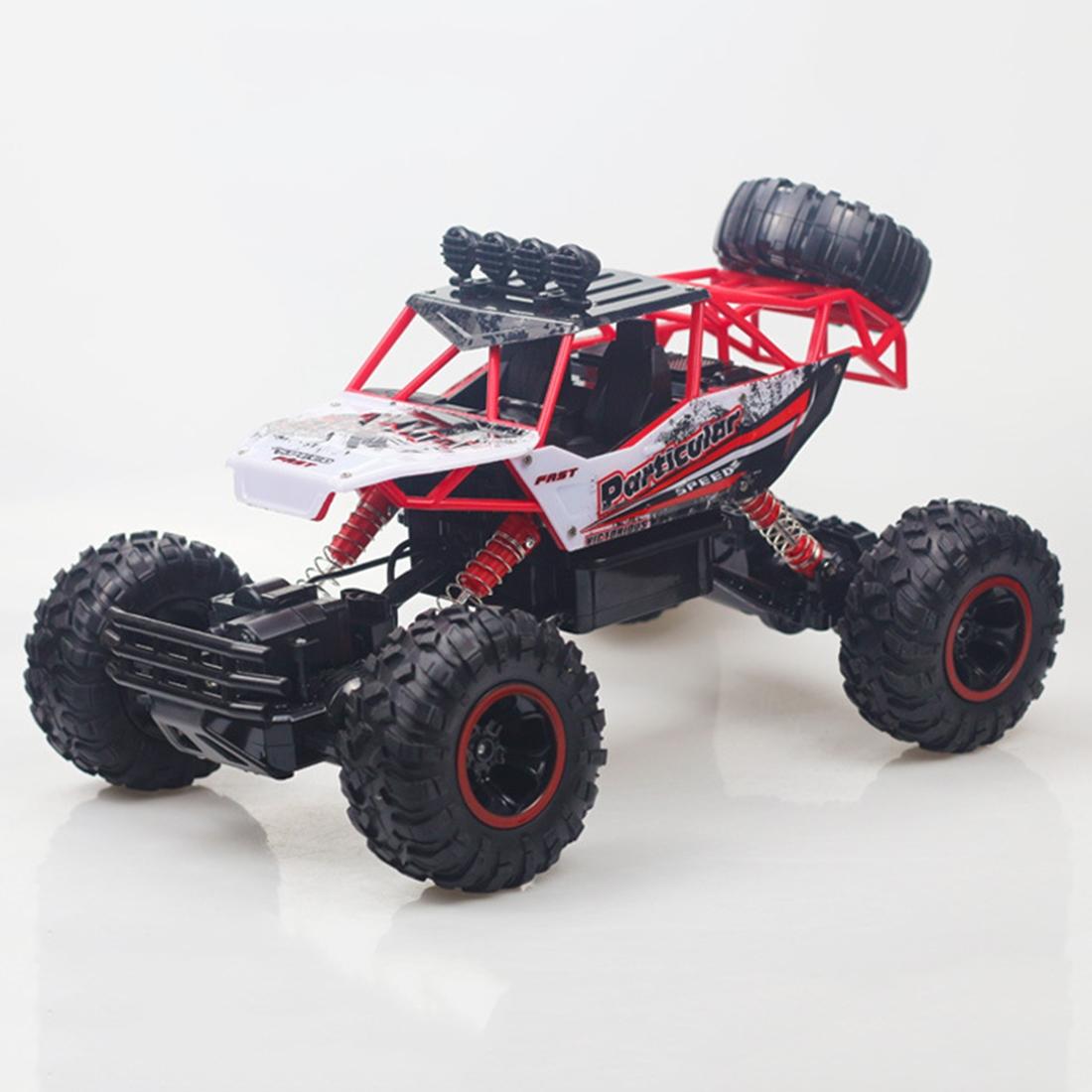 37cm Remote Control Bigfoot Climbing Car - 1 12 Alloy 4wd Cross-country Toy - Gold 3