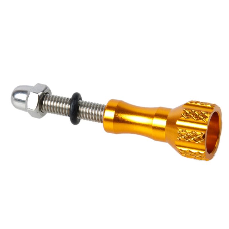 Aluminum Thumb Knob for Gopro Insta360 Dji Action Cameras - 5.8cm - Gold 13