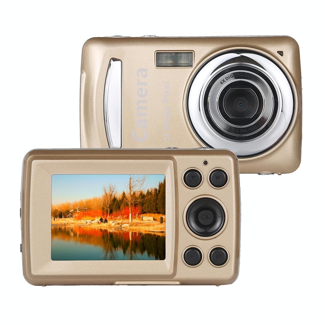 16Mp 4X Zoom Hd Digital Video Camera With 2.4 Tft Screen - Gold 11
