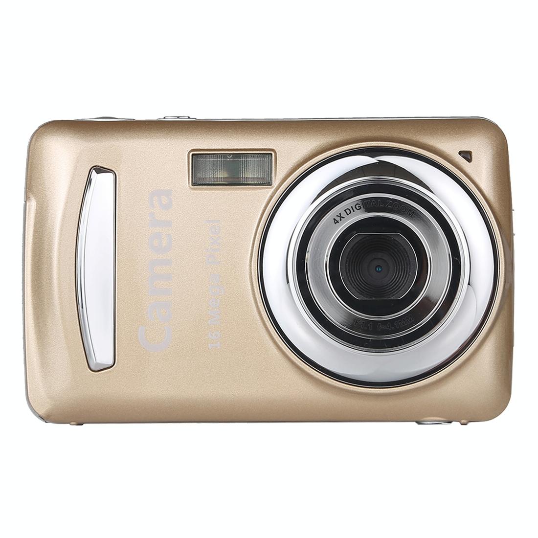 16Mp 4X Zoom Hd Digital Video Camera With 2.4 Tft Screen - Gold 12