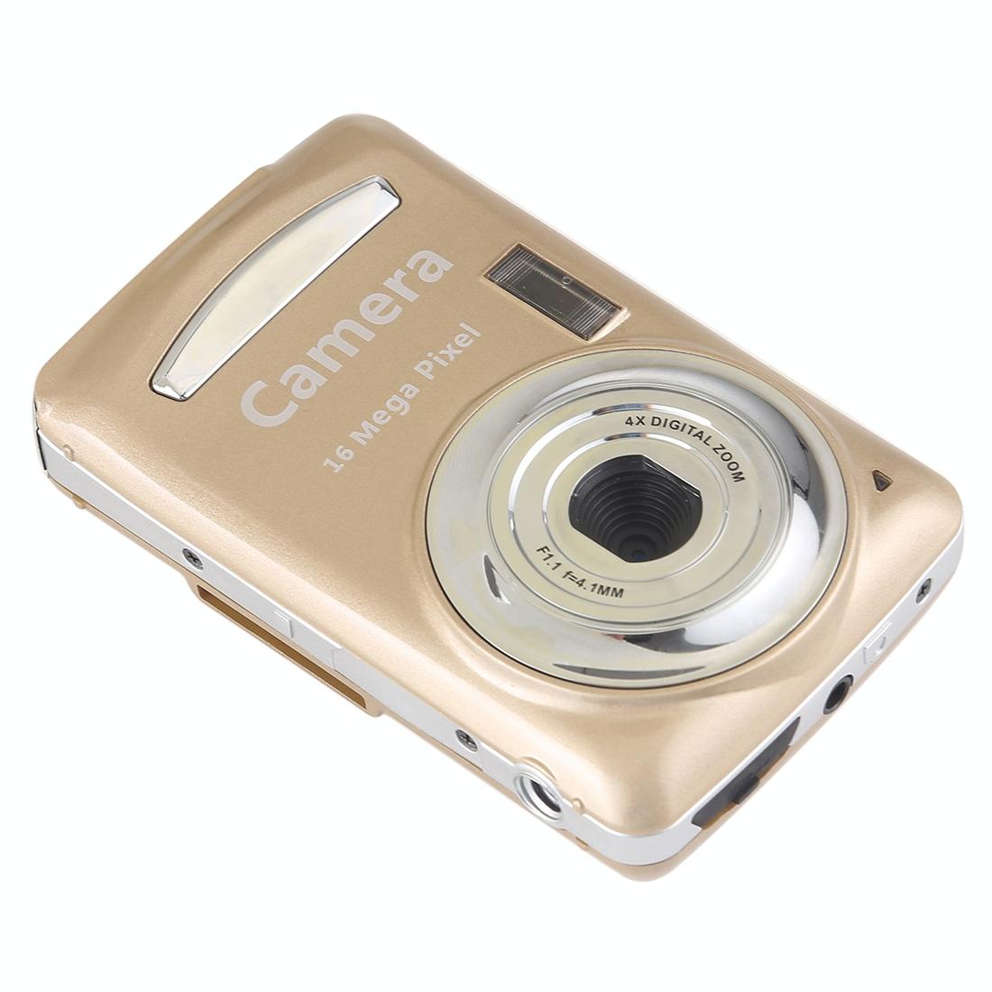 16Mp 4X Zoom Hd Digital Video Camera With 2.4 Tft Screen - Gold 15