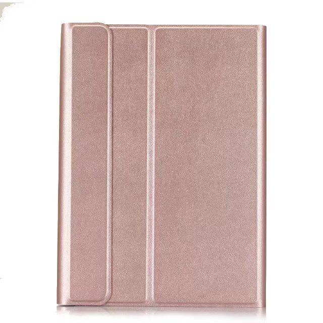 Bluetooth Keyboard & Leather Tablet Case For Ipad Pro / Air 9.7 2017 / 2018 - Detachable & Horizontal Flip With Holder - Gold 10