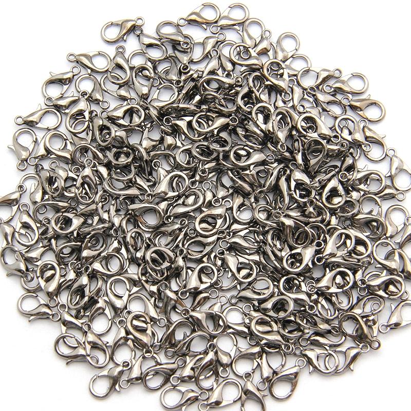 12Mm High Quality Alloy Lobster Claw For Diy Jewelry - Gold 4