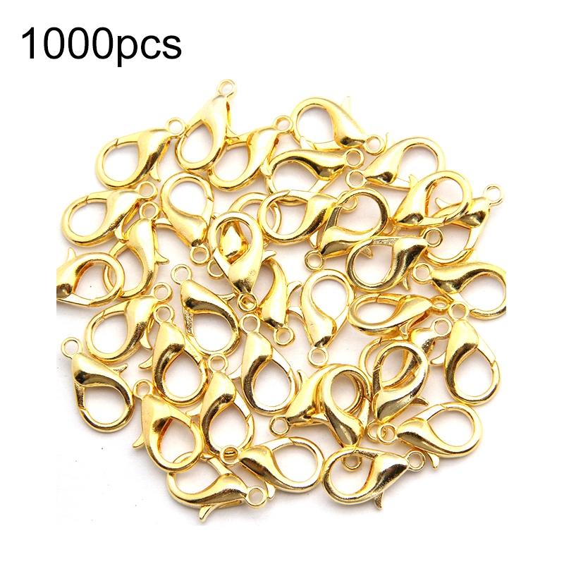 12Mm High Quality Alloy Lobster Claw For Diy Jewelry - Gold 8