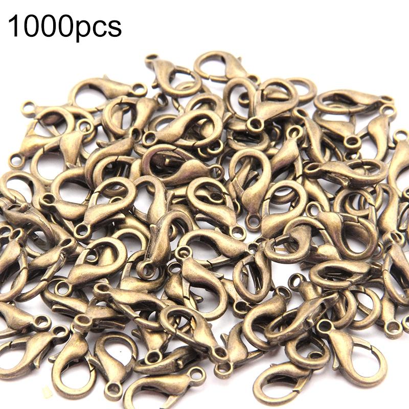 12Mm High Quality Alloy Lobster Claw For Diy Jewelry - Gold 12