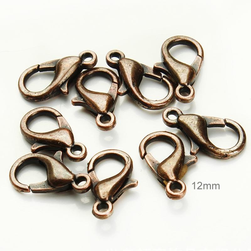 12Mm High Quality Alloy Lobster Claw For Diy Jewelry - Gold 13