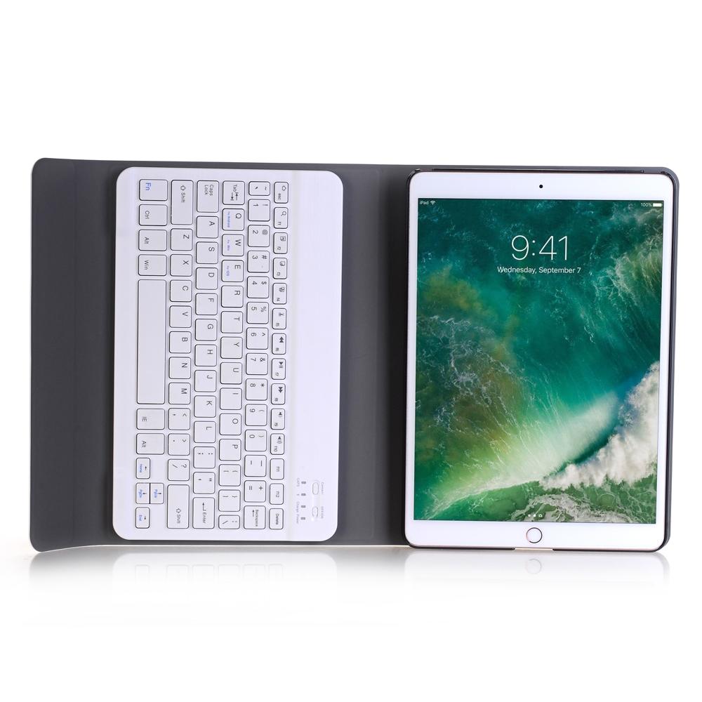 10.2 Ipad Bluetooth Keyboard Case With Stand - Ultra-Thin & Detachable - Gold 5