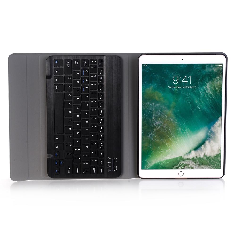 10.2 Ipad Bluetooth Keyboard Case With Stand - Ultra-Thin & Detachable - Gold 14