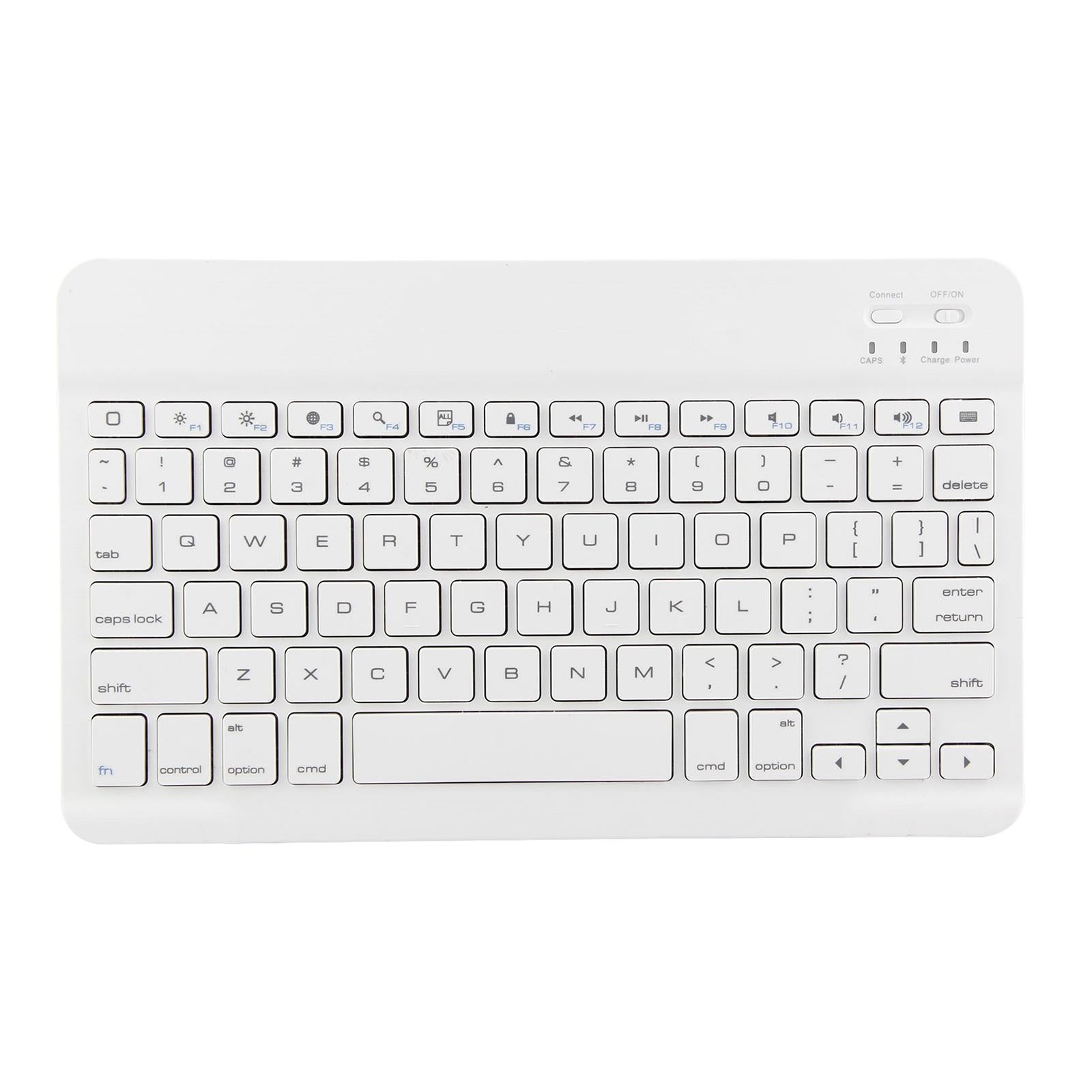 Bluetooth Keyboard & Leather Tablet Case For Ipad Air / Pro 9.7 - Three-Gear Angle Adjustment Magnetic Sleep Function - Abs Brushed Texture - Gold 9