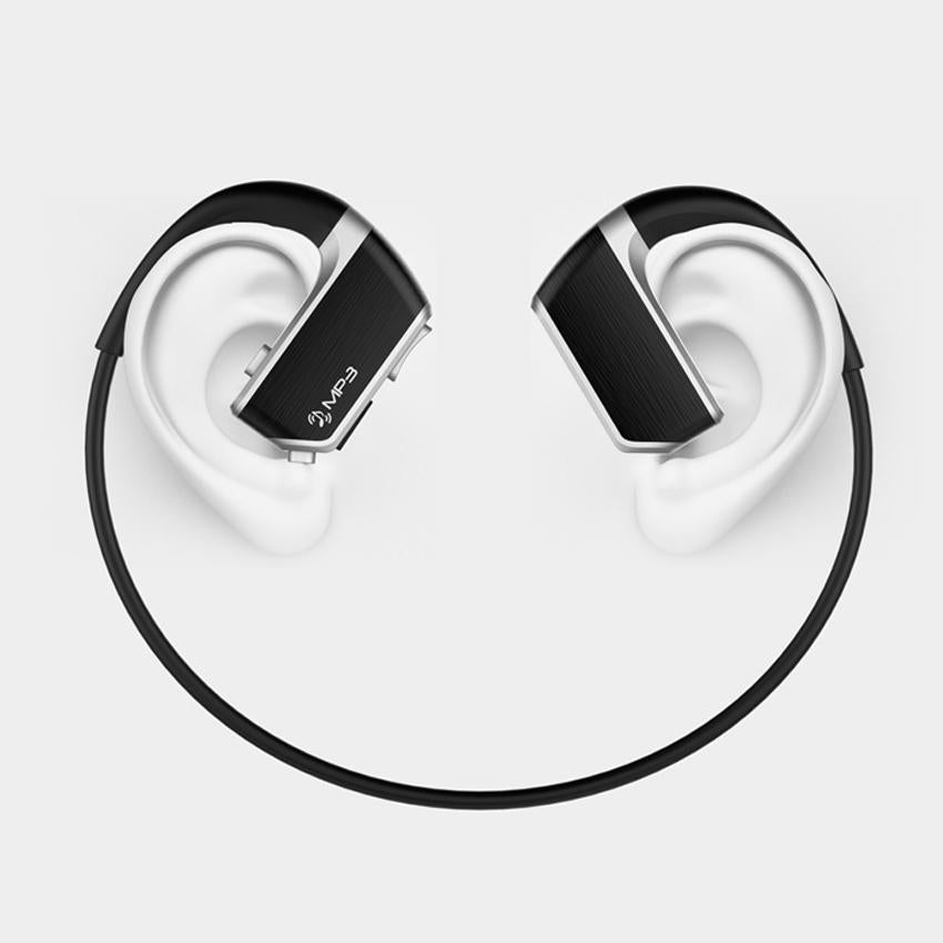 Wireless Sports Bluetooth Earphones - Binaural Hanging Type 5.0 - Gold 9