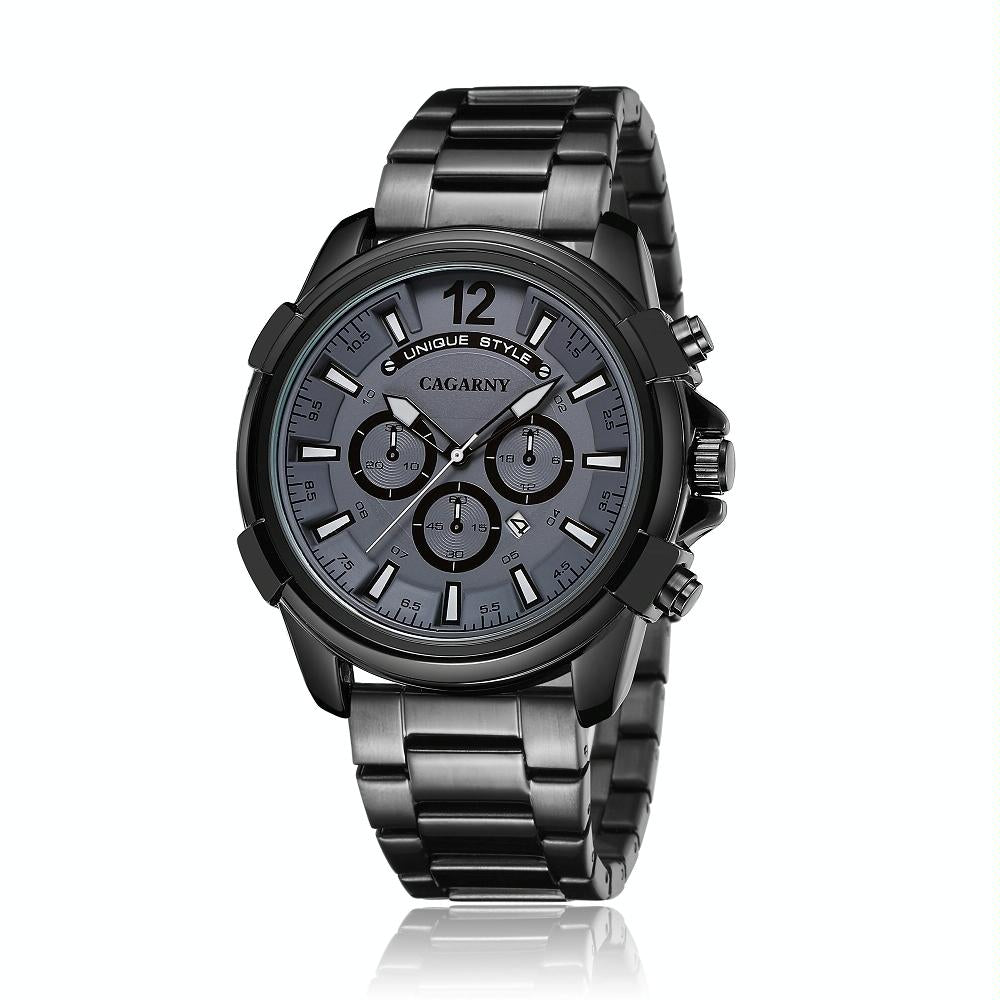Stainless Steel Waterproof Quartz Watch - Fashionable Design - Wa6884Bj 5