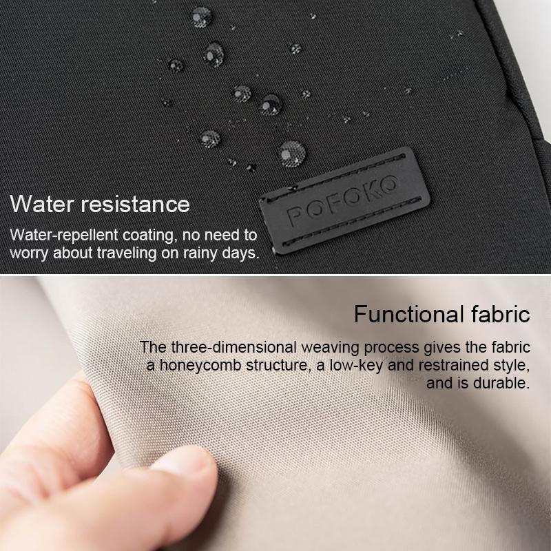 Waterproof Laptop Handbag - Portable and Durable - Khaki 3