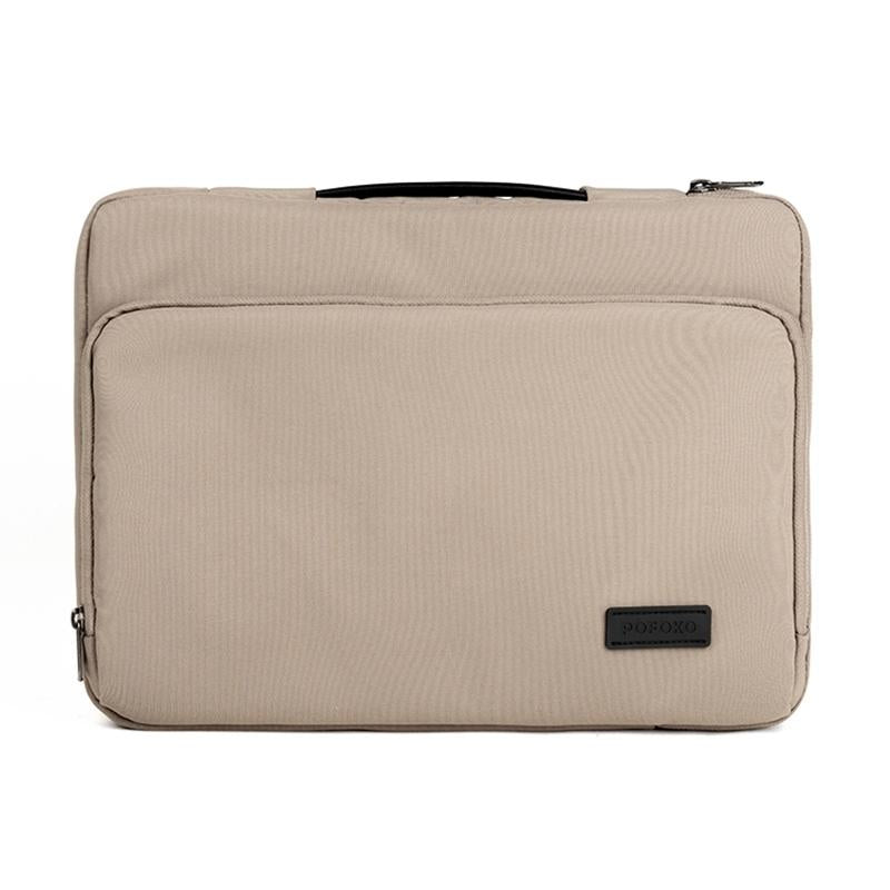 Waterproof Laptop Handbag - Portable and Durable - Khaki 9