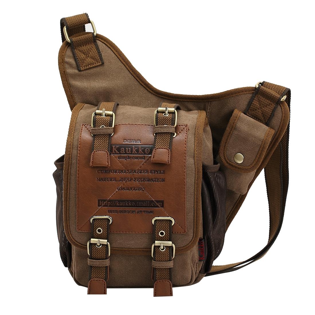 Canvas Crossbody Bag For Men Retro Style 3