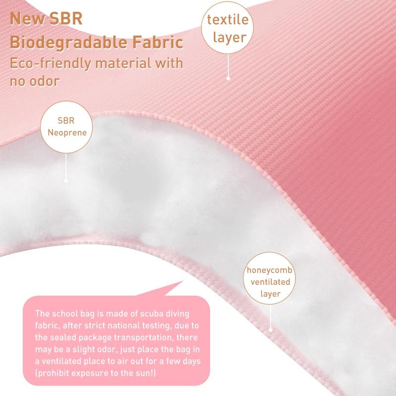 Kids' Anti-lost School Bag - Secure & Stylish - Pink Apple Medium 3