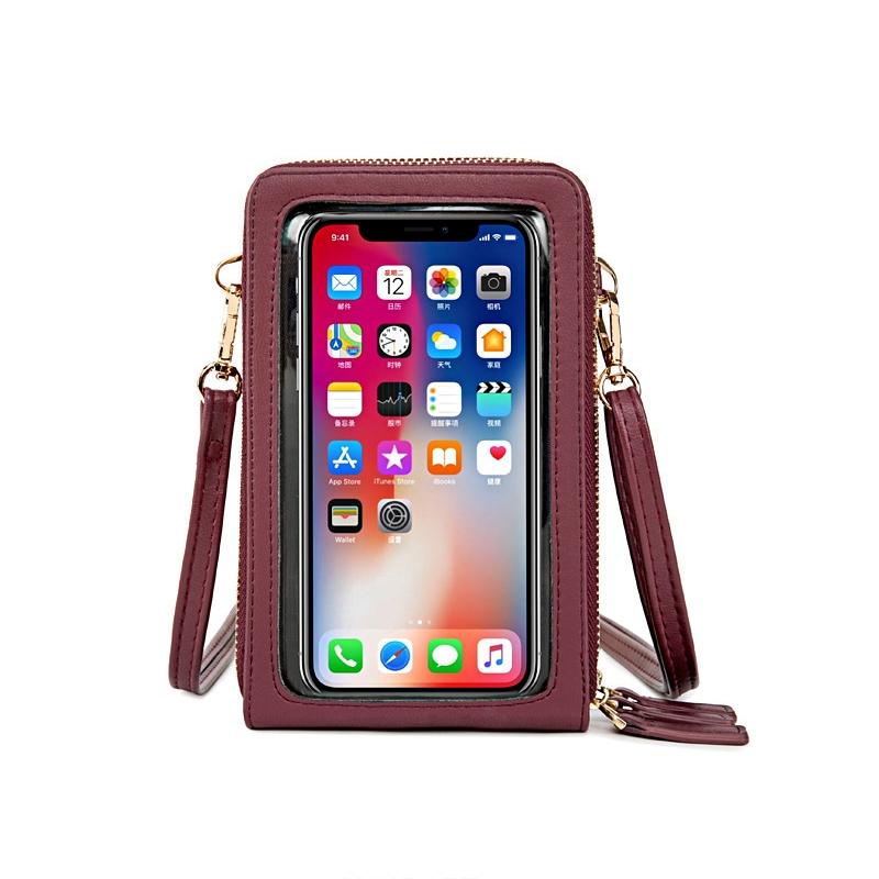 Multifunctional Touch Screen Phone Bag - Royal Blue 15