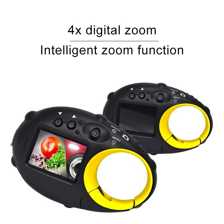 Mini Keychain Digital Camera for Kids - 5mp 1.5 Screen Gift - Blue 4