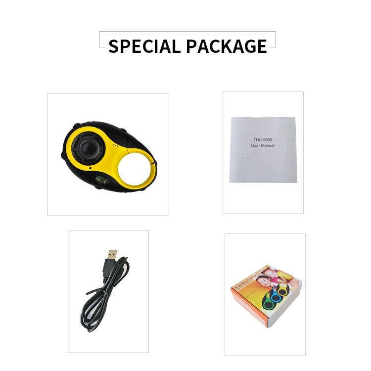 Mini Keychain Digital Camera for Kids - 5mp 1.5 Screen Gift - Blue 7