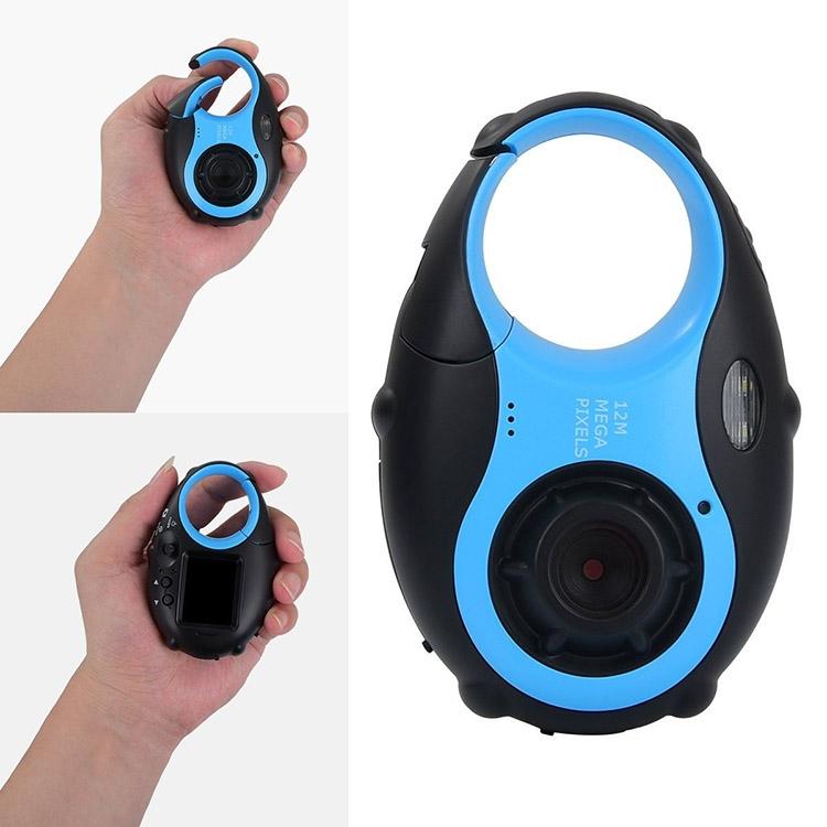 Mini Keychain Digital Camera for Kids - 5mp 1.5 Screen Gift - Blue 13