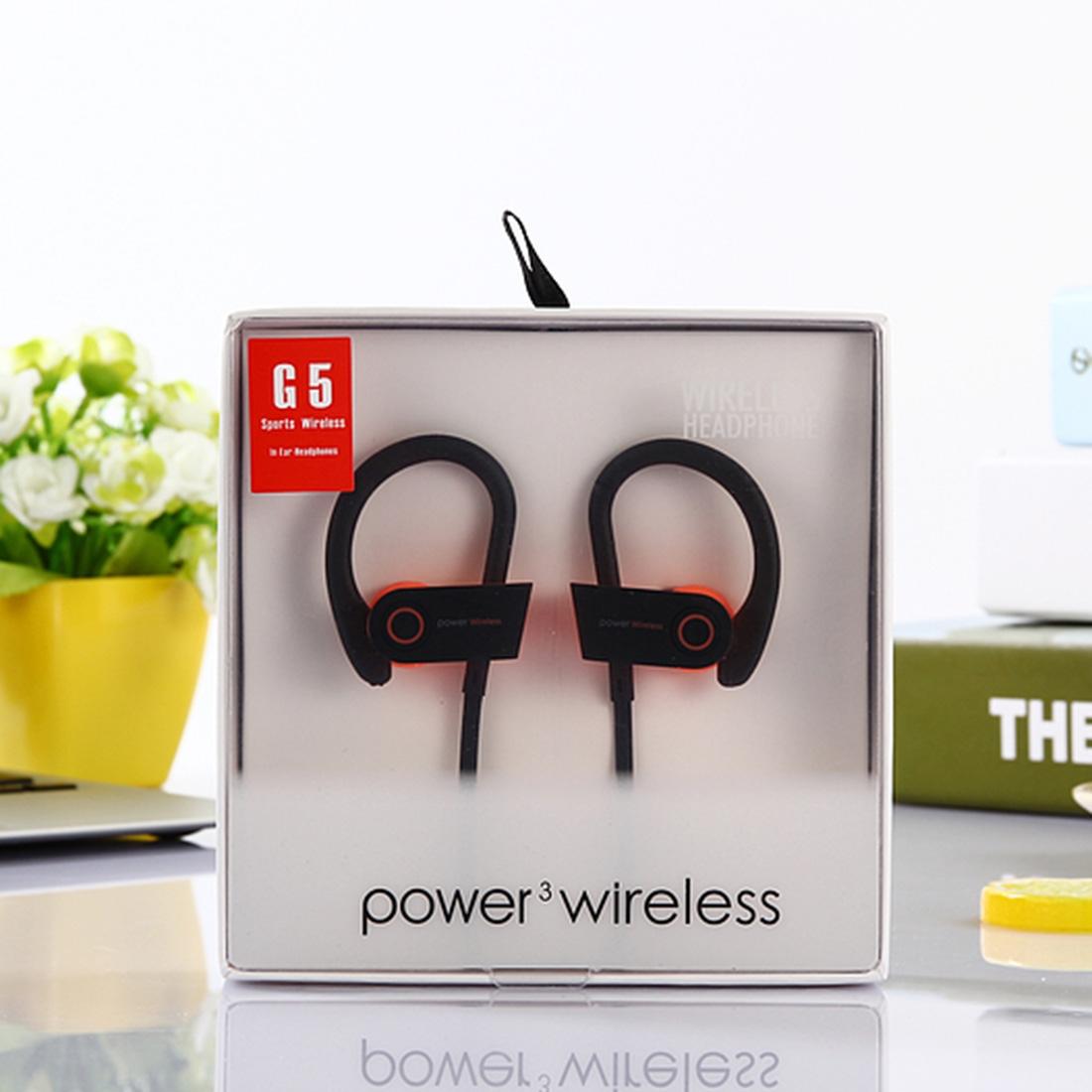 Wireless Bluetooth In-ear Earphones with Mic - G5 V4.2 - Ip8P3560L 4