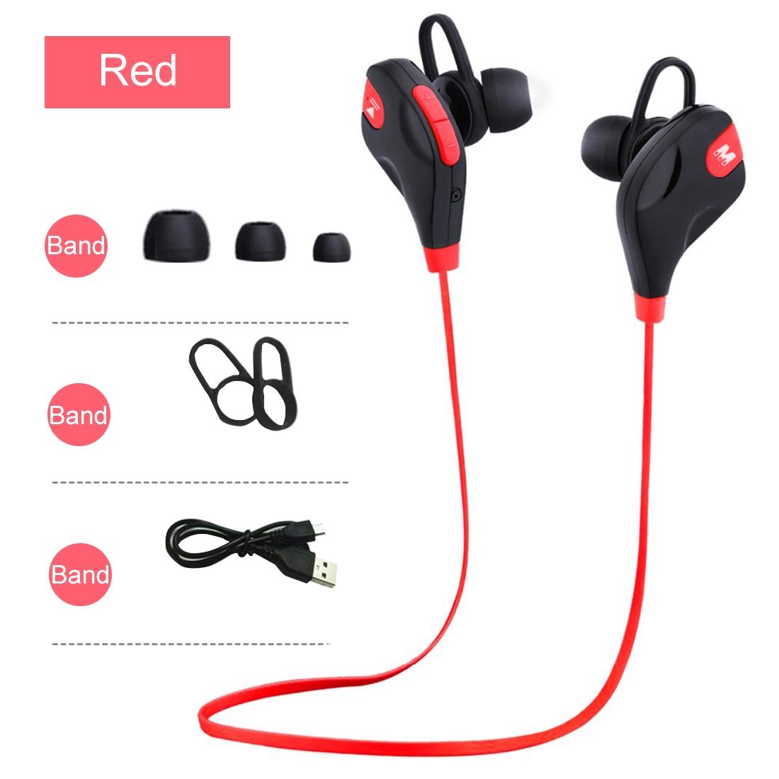 Wireless Bluetooth Earphones with Mic & Control - M8 - Blue 4