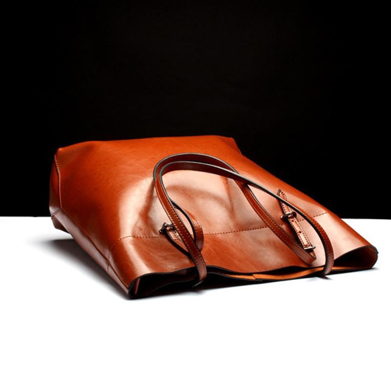 Stylish Shoulder Tote For Women - Elephant Grey Horizontal Version 7