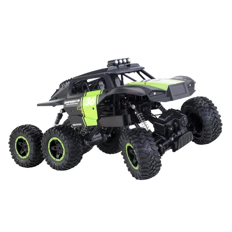 6-drive 2.4g Rc Off-road Car - Remote Control Vehicle - Blue