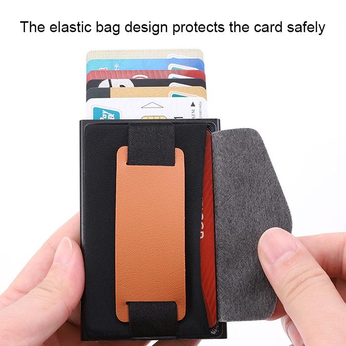 Pop-up Rfid Wallet with Anti-magnetic Protection - Blue 7