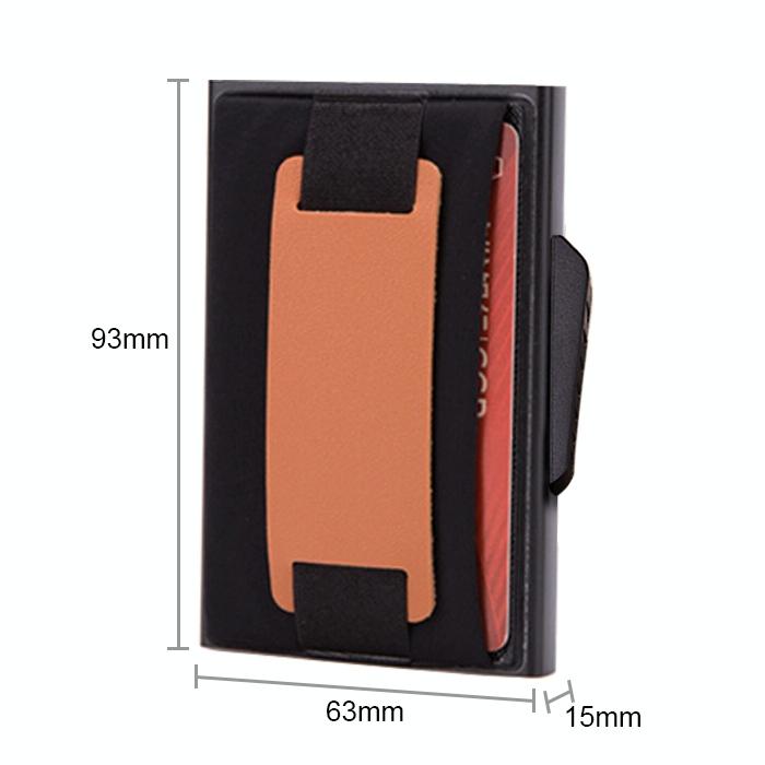 Pop-up Rfid Wallet with Anti-magnetic Protection - Blue 12