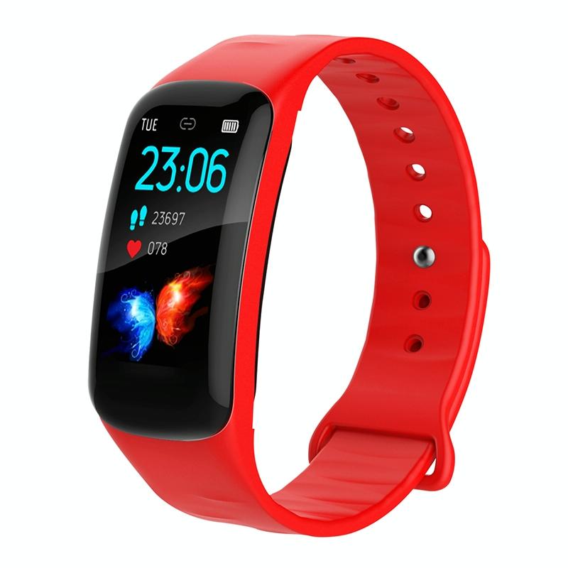 Waterproof Smart Bracelet With Step Heart And Sleep Monitoring - Ip67 - Blue 9