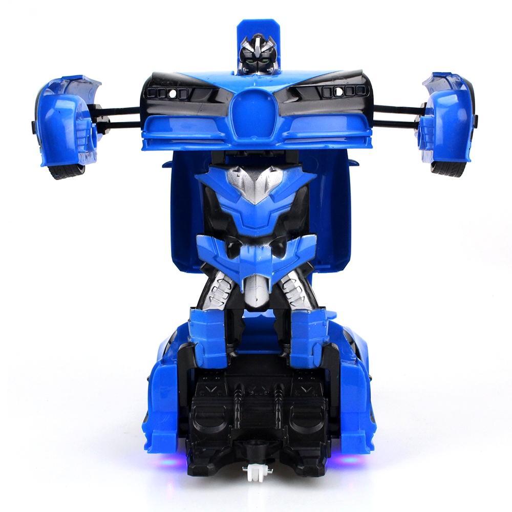 Remote Control Deformed Car - 4 Channels Blue 12