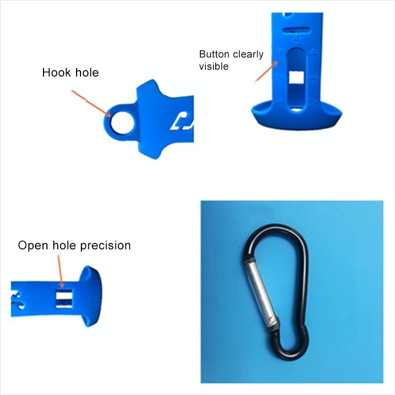Waterproof Silicone Bluetooth Speaker Case for Jbl Pulse3 - Portable and Protective - Blue 4
