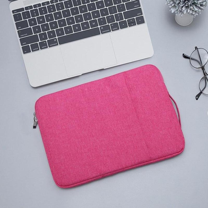 Universal Denim Laptop Bag for 15.4 Inch Notebooks - Fits Macbook Air / Pro - Portable & Stylish - 39.2x28.5x2cm - Blue 12