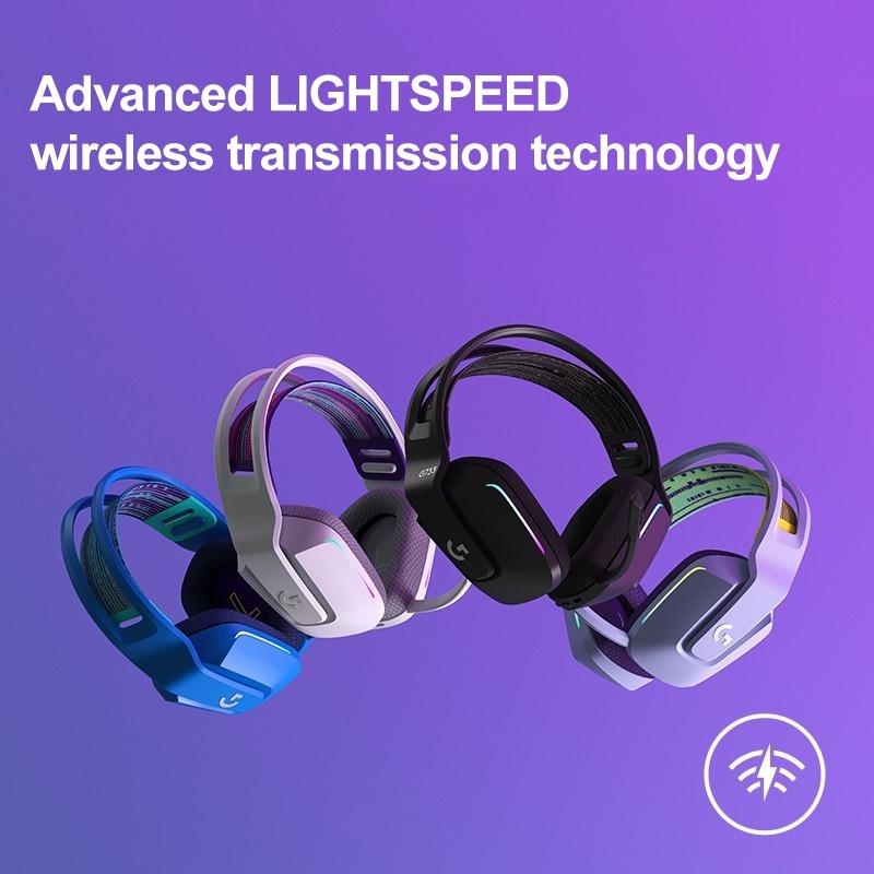Wireless Rgb Gaming Headset With Light Speed - Blue 3